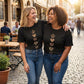 ❤️ 2026 Sale — Over 25300 Sold!✨Women's Heart Print Short Sleeve T-Shirt – Loose Fit 👕