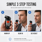 🍷 LIMITED‑TIME 50% OFF! 💥 Portable Breath Alcohol Tester – Keychain‑Size, One‑Touch, Backlit‑Display ✨