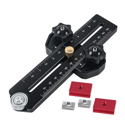 🎉 2026 Sale — Over 26 300 Sold!🪵 Precision Table Saw Stop with Dual Scale & Roller Guide