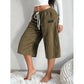 🎉 2026 Sale — Over 33,000 Sold! 💞 Women's Ribbed Wide-Leg Drawstring Cropped Pants