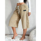 🎉 2026 Sale — Over 33,000 Sold! 💞 Women's Ribbed Wide-Leg Drawstring Cropped Pants
