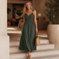 🎉 2026 Sale — Over 34,000 Sold! 💞 Women's Sleeveless Strap Empire Waist Maxi Dress