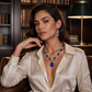 🎉 2026 Sale — Over 37,400 Sold!✨ Sparkling Teardrop Pendant Necklace and Earrings Set – Glamorous 💍