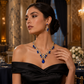 🎉 2026 Sale — Over 37,400 Sold!✨ Sparkling Teardrop Pendant Necklace and Earrings Set – Glamorous 💍