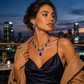 🎉 2026 Sale — Over 37,400 Sold!✨ Sparkling Teardrop Pendant Necklace and Earrings Set – Glamorous 💍