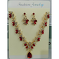 🎉 2026 Sale — Over 37,400 Sold!✨ Sparkling Teardrop Pendant Necklace and Earrings Set – Glamorous 💍