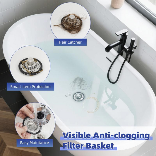 🚰 2026 Sale — Over 31,000 Sold! 🧼 Stainless Steel Kitchen Sink Strainer