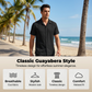 🎉 2026 Sale — Over 32,800 Sold!💞 Men's Short Sleeve Cuban Guayabera Shirt – Summer‑ready 👔