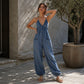 🌺 2026 Sale — Over 26,000 Sold! ✨ Women's Plus Size Halter Neck Ruched Jumpsuit