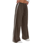👖 2026 Sale — Over 39,000 Sold! 🧶 Women's Chic Striped Drawstring Track Pants