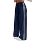 👖 2026 Sale — Over 39,000 Sold! 🧶 Women's Chic Striped Drawstring Track Pants