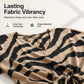 👚 2026 Sale — Over 44,000 Sold! ✨ Women's V‑Neck Tie‑Front Zebra Print T‑Shirt