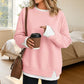 👚 2026 Sale — Over 35 200 Sold!✨ Women's Loose Faux Two‑Piece Sweatshirt