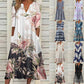 👗 2026 Sale — Over 38 700 Sold!🌸 Women's Casual V‑Neck Printed Dress