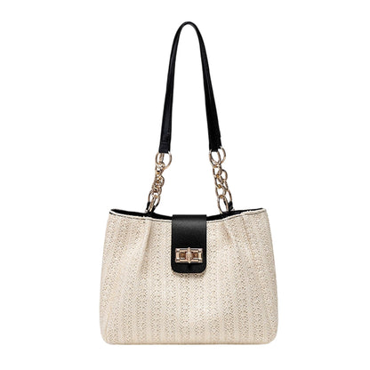 🎉 2026 Sale — Over 23,100 Sold!🌾 Spacious Commuter Straw Shoulder Bag