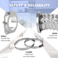 🎉 2026 Sale — Over 7,900 Sold!🧲 Magnetic Dryer Vent Coupling Connector Kit