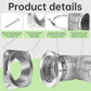 🎉 2026 Sale — Over 7,900 Sold!🧲 Magnetic Dryer Vent Coupling Connector Kit