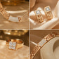 🎉 2026 Sale — Over 27,900 Sold!💎 Elegant Rhinestone Jewelry 4‑Piece Set