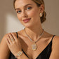 🎉 2026 Sale — Over 27,900 Sold!💎 Elegant Rhinestone Jewelry 4‑Piece Set