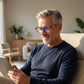 🎉 2026 Sale — Over 47,200 Sold!🕶️ Retro Square Anti‑Blue Light Glasses