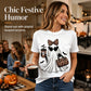 🎉 2026 Sale — Over 41,200 Sold!🎃 Women's Halloween Graphic Tee
