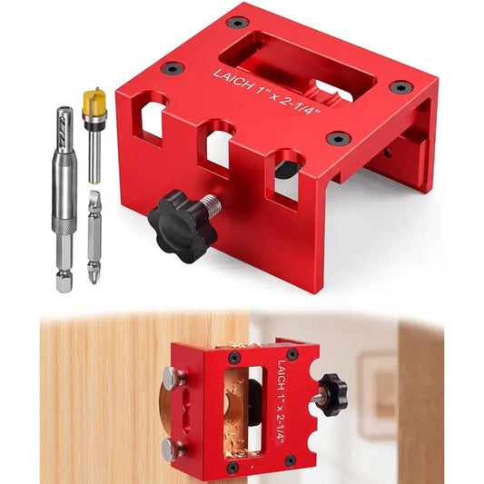 🎉 2026 Sale — Over 17,200 Sold!🔨 Door Latch Mortising Jig Kit for Wood Doors