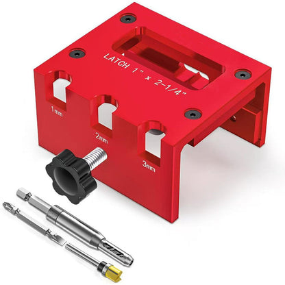 🎉 2026 Sale — Over 17,200 Sold!🔨 Door Latch Mortising Jig Kit for Wood Doors
