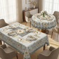 🎉 2026 Sale — Over 28,400 Sold!🌸 Elegant Waterproof Embossed Floral Tablecloth
