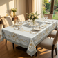 🎉 2026 Sale — Over 28,400 Sold!🌸 Elegant Waterproof Embossed Floral Tablecloth
