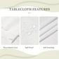 🎉 2026 Sale — Over 28,400 Sold!🌸 Elegant Waterproof Embossed Floral Tablecloth