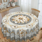 🎉 2026 Sale — Over 28,400 Sold!🌸 Elegant Waterproof Embossed Floral Tablecloth