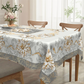 🎉 2026 Sale — Over 28,400 Sold!🌸 Elegant Waterproof Embossed Floral Tablecloth