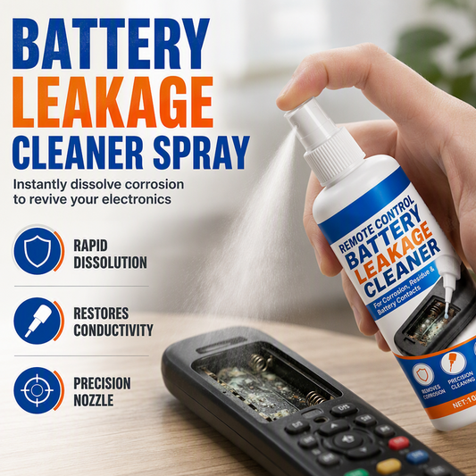 🎉 2026 Sale — Over 17,400 Sold!🔋 Remote Control Battery Leakage Cleaner