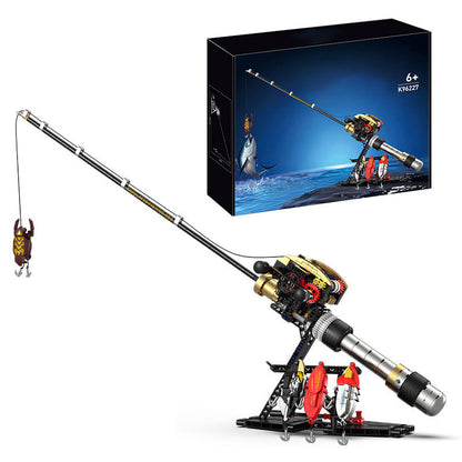 🎉 2026 Sale — Over 9 400 Sold!🎣 Realistic Fishing Rod Building Block Set