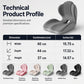 🎉 2026 Sale — Over 47,300 Sold!🪑 Ergonomic Memory Foam Seat Cushion with Back Support