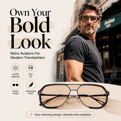 🎉 2026 Sale — Over 36,200 Sold!🕶️ Unisex Oversized Square One‑Piece Sunglasses
