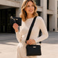 🎉 2026 Sale — Over 37,100 Sold!👜 Women Wave Embossed Crossbody Bag Set Wide Strap Commuter