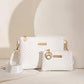 🎉 2026 Sale — Over 37,100 Sold!👜 Women Wave Embossed Crossbody Bag Set Wide Strap Commuter