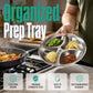 📢📢50% OFF !! ⏰4‑Compartment Prep Plate for Kitchen Organization