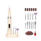 💅 LIMITED-TIME 50% OFF! ✨ Cordless Electric Nail Drill Machine with Charging Base – Adjustable Speed, LED Display, Portable 🪞