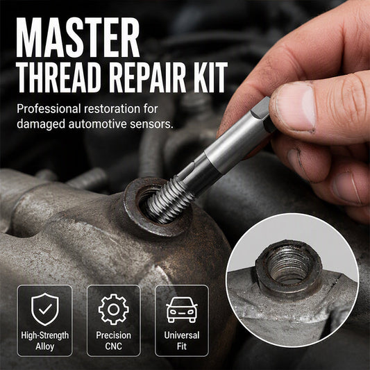 🔩 2026 Sale — Over 26,900 Sold!🚗 Exhaust Pipe Thread Chaser & Oxygen Sensor Repair Tool