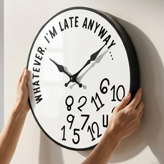 🎉 2026 Sale — Over 24 300 Sold!⏰ Creative Jumbled Numbers Decorative Clock