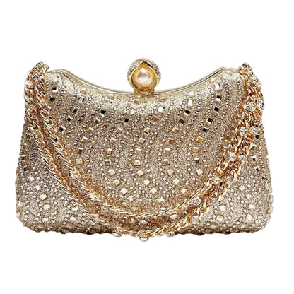 ✨ 2026 Sale — Over 31,500 Sold!💎 Elegant Pearl Clasp Evening Clutch Bag