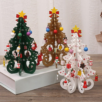 🎄 LIMITED‑TIME 50% OFF! 💥 DIY Wooden Christmas Tree Ornament Set – Festive, Hand‑crafted, Fun ✨