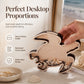 🎉 2026 Sale — Over 14,900 Sold!🌊 Creative Wood Sea Turtle Shell Organizer