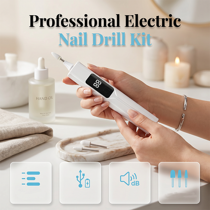 💅 2026 Sale — Over 38,500 Sold!⚡ Professional Electric Nail Drill Kit