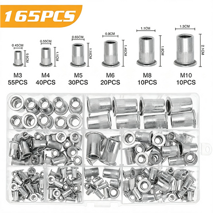 🎉 2026 Sale — Over 29,400 Sold!🔩 Rivet Nut Assortment Kit
