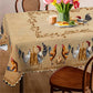 🎉 2026 Sale — Over 9,000 Sold! 🐓 Vintage Farmhouse Chicken Pattern Tablecloth – HD Prints Stay Bold, Scalloped Edges Add Charm! ✨