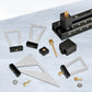 🎉 2026 Sale — Over 19,800 Sold!🪵 Aluminum Alloy Woodworking Dovetail Marker Template Set 28PCS ✨