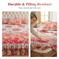 🛏️ 2026 Sale — Over 24,800 Sold!💐 3‑Piece Floral Ruffled Bed Skirt Set